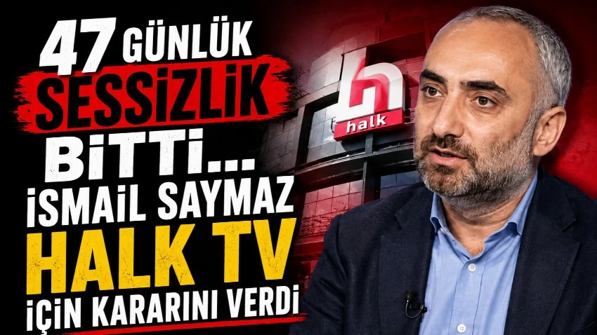  İsmail Saymaz Halk TV den istifa etti!