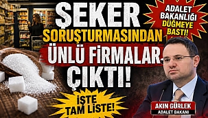 Şeker soruşturmasında ünlü firmalar çıktı: İşte tam liste