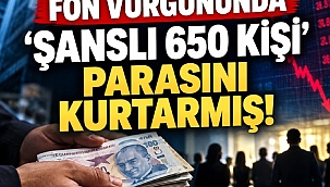 Fon vurgununda 'şanslı 650 kişi' parasını kurtarmış!