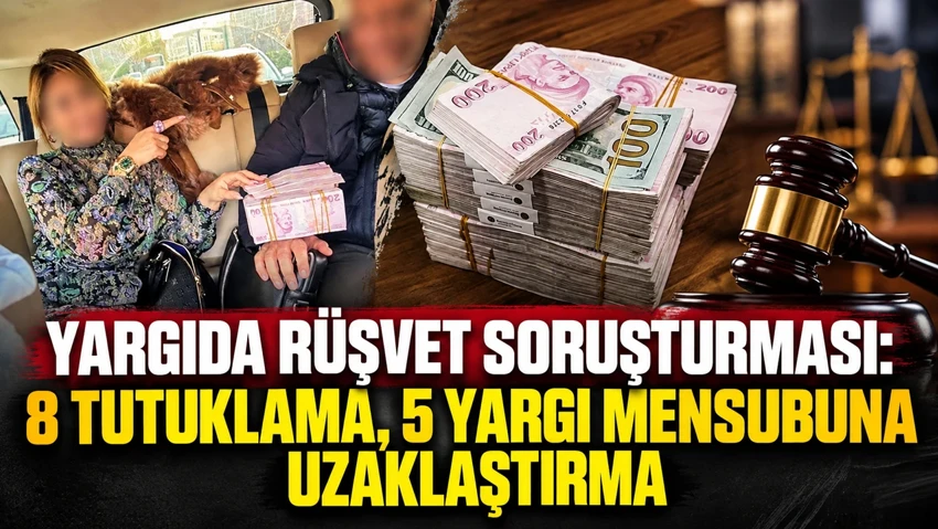 Yargıda rüşvet soruşturmasında eski hakim tutuklandı! Dosyadan İyi Partili Lütfü Türkkan çıktı